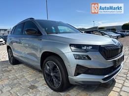 Skoda Karoq Sportline 1,5 TSI 150 PS DSG -5 Jahre Garantie-Navi-4x Sitzheizung-Canton Sound-Anh&auml;ngerkupplung-LED-Matrix-AppleCarPlay-Android-Auto-ACC-Kessy-2-Zonen-Klimaautomatik-18''Alu-Sofort 