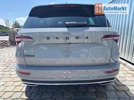 Skoda Karoq Sportline 1,5 TSI 150 PS DSG -5 Jahre Garantie-Navi-4x Sitzheizung-Canton Sound-Anh&auml;ngerkupplung-LED-Matrix-AppleCarPlay-Android-Auto-ACC-Kessy-2-Zonen-Klimaautomatik-18''Alu-Sofort 