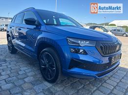 Skoda Karoq Sportline 1,5 TSI 150 PS DSG -5 Jahre Garantie-Navi-4x Sitzheizung-Canton Sound-Anh&auml;ngerkupplung-LED-Matrix-AppleCarPlay-Android-Auto-ACC-Kessy-2-Zonen-Klimaautomatik-18''Alu-Sofort 