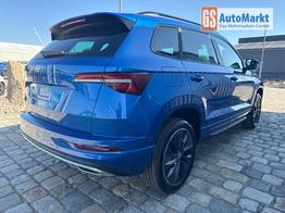 Skoda Karoq Sportline 1,5 TSI 150 PS DSG -5 Jahre Garantie-Navi-4x Sitzheizung-Canton Sound-Anh&auml;ngerkupplung-LED-Matrix-AppleCarPlay-Android-Auto-ACC-Kessy-2-Zonen-Klimaautomatik-18''Alu-Sofort 