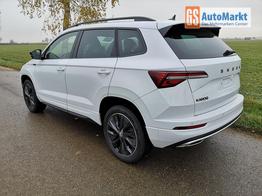 Skoda Karoq Sportline 1.5TSI DSG AHK Matrix ACC Navi Sound Totwinkel 