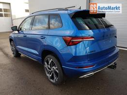 Skoda Karoq Sportline 2.0TDI DSG 4x4 AHK Matrix Pano Sound Leder 19 Zoll 