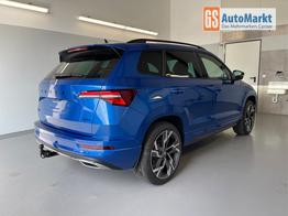 Skoda Karoq Sportline TSI 4x4 360&deg;+19 Zoll+Navi+AHK+360&deg;+ACC+Frontscheibe beheizbar+Travel Assist 