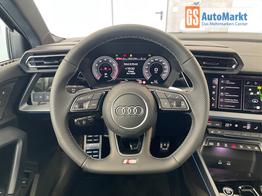 Audi A3 Sportback S line TFSI quattro GV3+AHK+Alu18+Navi+Cam+eHeck+Sound+ACC+OptikSchwarz 