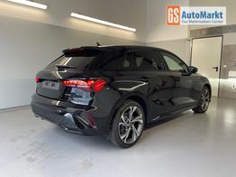 Audi A3 Sportback S line TFSI quattro GV3+AHK+Alu18+Navi+Cam+eHeck+Sound+ACC+OptikSchwarz 