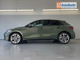 Audi A3 Sportback S line TFSI quattro GV3+AHK+Matrix+Alu18+Navi+Cam+eHeck+Sound+ACC+Black 