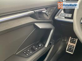 Audi A3 Sportback S line TFSI quattro GV3+AHK+Matrix+Alu18+Navi+Cam+eHeck+Sound+ACC+Black 