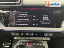Audi A3 Sportback S line TFSI quattro GV3+AHK+Matrix+Alu18+Navi+Cam+eHeck+Sound+ACC+Black 