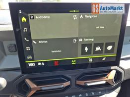 Dacia Duster Extreme Hybrid 140PS Automatik 1.6 SCE Sitzheizung Klimaautomatik 4x Kamera elektr.Parkbremse Teil-Leder Bluetooth Apple Carplay Android Auto PDC v+h 2xKeyless 17-LM 