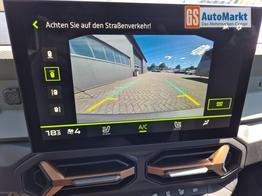 Dacia Duster Extreme Hybrid 140PS Automatik 1.6 SCE Sitzheizung Klimaautomatik 4x Kamera elektr.Parkbremse Teil-Leder Bluetooth Apple Carplay Android Auto PDC v+h 2xKeyless 17-LM 