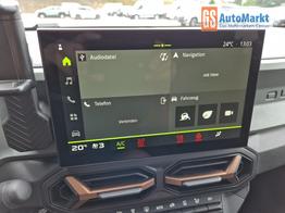 Dacia Duster Extreme 4x4 130PS 1.2 TCe 4x Kamera Lenkradheizung Sitzheizung Klimaautomatik Teil-Leder elektr.Parkbremse Bluetooth Apple Carplay Android Auto PDC v+h 2xKeyless 18-LM Ganzj.Reifen 