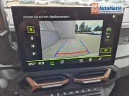 Dacia Duster Extreme 4x4 130PS 1.2 TCe 4x Kamera Lenkradheizung Sitzheizung Klimaautomatik Teil-Leder elektr.Parkbremse Bluetooth Apple Carplay Android Auto PDC v+h 2xKeyless 18-LM Ganzj.Reifen 