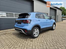 Volkswagen T-Cross 1.0 TSI 116PS DSG Life LED-Matrix-Scheinwerfer Klimaautomatik Sitzheizung PDC R&uuml;ckf.Kamera 17-LM abged.Scheiben 2xKeyless DAB+ Bluetooth Touchscreen Apple CarPlay Android Auto 