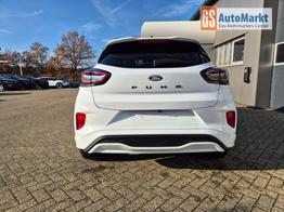 Ford Puma ST-Line X 1.0 EcoBoost Hybrid 125PS Automatik NEUES MODELL 360&deg;Kamera AbstandsTempomat el.Heckklappe Premium Leder (Sensico) B+O-Sound Klimaautomatik Sitzheizung Lenkradheizung Frontscheibe beheizb. Ford-Navi SYNC4 Bluetooth Apple CarPlay Android A 