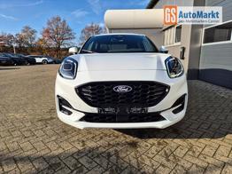 Ford Puma ST-Line X 1.0 EcoBoost Hybrid 125PS Automatik NEUES MODELL 360&deg;Kamera AbstandsTempomat el.Heckklappe Premium Leder (Sensico) B+O-Sound Klimaautomatik Sitzheizung Lenkradheizung Frontscheibe beheizb. Ford-Navi SYNC4 Bluetooth Apple CarPlay Android A 