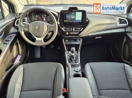 Suzuki S-Cross Comfort+ 110PS MHEV 4x4 ALLGRIP 1.4 Boosterjet Teilleder Navi Klimaautomatik Sitzheizung ACC PDC v+h 4x Kamera Suzuki-Radio Apple CarPlay Android Auto Touchscreen 2xKeyless 17-LM 