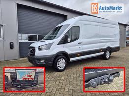 Ford Transit 350 L4H3 2.0 EcoBlue 130PS Trend Heckantrieb 3,5t 2-Sitzer AHK Sitzheizung Frontscheibe beheizb. Klimaautomatik Navi PDC v+h Bluetooth DAB Apple CarPlay Android Auto Tempomat Ganzj.Reifen 