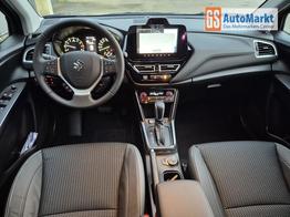 Suzuki S-Cross Comfort+ 110PS Automatik MHEV 4x4 ALLGRIP 1.4 Boosterjet Teilleder Navi Klimaautomatik Sitzheizung ACC PDC v+h 4x Kamera Suzuki-Radio Apple CarPlay Android Auto Touchscreen 2xKeyless 17-LM 