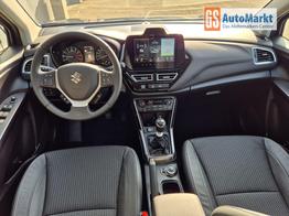 Suzuki S-Cross Comfort+ 110PS MHEV 4x4 ALLGRIP 1.4 Boosterjet Teilleder Navi Klimaautomatik Sitzheizung ACC PDC v+h 4x Kamera Suzuki-Radio Apple CarPlay Android Auto Touchscreen 2xKeyless 17-LM 