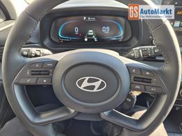 Hyundai i20 1.0 T-GDI 90PS Automatik 5-T&uuml;rer Sitzheizung Lenkradheizung R&uuml;ckf.Kamera PDC Klima Apple CarPlay Android Auto Tempomat Touchscreen 