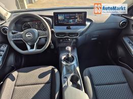 Nissan Juke 1.0 DIG-T 114PS Acenta Klimaautomatik Sitzheizung R&uuml;ckf.Kamera Bluetooth Touchscreen wireless Apple CarPlay Android Auto 