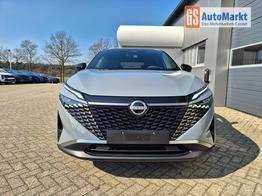 Nissan Qashqai 1.3 DIG-T MHEV 158 PS X-Tronic Tekna Voll-Leder Klimaautomatik PanoGlasdach Sitzheizung Lenkradheizung Navi Head-Up Display elektr. Heckklappe ACC PDC v+h 360&deg;Kamera DAB Bluetooth Touchscreen Apple CarPlay Android Auto 19"LM 