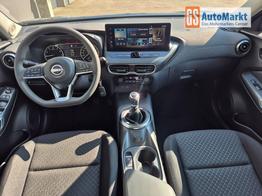 Nissan Juke 1.0 DIG-T 114PS Acenta Klimaautomatik Sitzheizung R&uuml;ckf.Kamera Bluetooth Touchscreen wireless Apple CarPlay Android Auto 