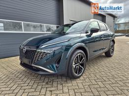Nissan Qashqai 1.3 DIG-T MHEV 158 PS X-Tronic Tekna Voll-Leder Klimaautomatik PanoGlasdach Sitzheizung Lenkradheizung Navi Head-Up Display elektr. Heckklappe ACC PDC v+h 360&deg;Kamera DAB Bluetooth Touchscreen Apple CarPlay Android Auto 19"LM 