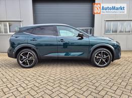 Nissan Qashqai 1.3 DIG-T MHEV 158 PS X-Tronic Tekna Voll-Leder Klimaautomatik PanoGlasdach Sitzheizung Lenkradheizung Navi Head-Up Display elektr. Heckklappe ACC PDC v+h 360&deg;Kamera DAB Bluetooth Touchscreen Apple CarPlay Android Auto 19"LM 