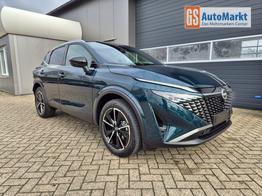 Nissan Qashqai 1.3 DIG-T MHEV 158 PS X-Tronic Tekna Voll-Leder Klimaautomatik PanoGlasdach Sitzheizung Lenkradheizung Navi Head-Up Display elektr. Heckklappe ACC PDC v+h 360&deg;Kamera DAB Bluetooth Touchscreen Apple CarPlay Android Auto 19"LM 