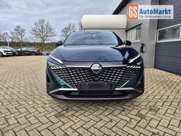 Nissan Qashqai 1.3 DIG-T MHEV 158 PS X-Tronic Tekna Voll-Leder Klimaautomatik PanoGlasdach Sitzheizung Lenkradheizung Navi Head-Up Display elektr. Heckklappe ACC PDC v+h 360&deg;Kamera DAB Bluetooth Touchscreen Apple CarPlay Android Auto 19"LM 