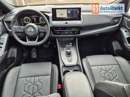 Nissan Qashqai 1.3 DIG-T MHEV 158 PS X-Tronic Tekna Voll-Leder Klimaautomatik PanoGlasdach Sitzheizung Lenkradheizung Navi Head-Up Display elektr. Heckklappe ACC PDC v+h 360&deg;Kamera DAB Bluetooth Touchscreen Apple CarPlay Android Auto 19"LM 