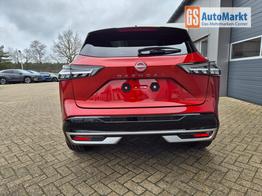 Nissan Qashqai 1.3 DIG-T MHEV 158 PS X-Tronic Tekna Premium Paket 20"LM Teil-Leder PanoGlasdach Klimaautomatik Sitzheizung Lenkradheizung Navi Head-Up Display elektr. Heckklappe ACC PDC v+h 360&deg;Kamera DAB Bluetooth Touchscreen Apple CarPlay Android Auto 