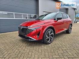 Nissan Qashqai 1.3 DIG-T MHEV 158 PS X-Tronic Tekna Premium Paket 20"LM Teil-Leder PanoGlasdach Klimaautomatik Sitzheizung Lenkradheizung Navi Head-Up Display elektr. Heckklappe ACC PDC v+h 360&deg;Kamera DAB Bluetooth Touchscreen Apple CarPlay Android Auto 