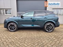 Nissan Qashqai 1.3 DIG-T MHEV 158 PS X-Tronic N-Design 20"Zoll Teil-Leder PanoGlasdach Klimaautomatik Sitzheizung Lenkradheizung Navi Head-Up Display elektr. Heckklappe ACC PDC v+h 360&deg;Kamera DAB Bluetooth Touchscreen Apple CarPlay Android Auto 