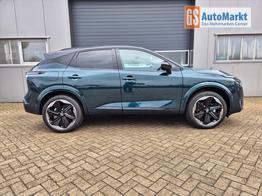 Nissan Qashqai 1.3 DIG-T MHEV 158 PS X-Tronic N-Design 20"Zoll Teil-Leder PanoGlasdach Klimaautomatik Sitzheizung Lenkradheizung Navi Head-Up Display elektr. Heckklappe ACC PDC v+h 360&deg;Kamera DAB Bluetooth Touchscreen Apple CarPlay Android Auto 