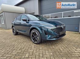 Nissan Qashqai 1.3 DIG-T MHEV 158 PS X-Tronic N-Design 20"Zoll Teil-Leder PanoGlasdach Klimaautomatik Sitzheizung Lenkradheizung Navi Head-Up Display elektr. Heckklappe ACC PDC v+h 360&deg;Kamera DAB Bluetooth Touchscreen Apple CarPlay Android Auto 