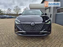 Nissan Qashqai 1.3 DIG-T MHEV 158 PS X-Tronic N-Connecta Teil-Leder PanoGlasdach Klimaautomatik Sitzheizung Lenkradheizung Navi ACC PDC v+h 360&deg;Kamera DAB Bluetooth Touchscreen Apple CarPlay Android Auto 18"LM 