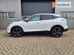 Nissan Qashqai 1.3 DIG-T MHEV 140PS Tekna Voll-Leder Klimaautomatik PanoGlasdach Sitzheizung Lenkradheizung Navi Head-Up Display elektr. Heckklappe ACC PDC v+h 360&deg;Kamera DAB Bluetooth Touchscreen Apple CarPlay Android Auto 19"LM 