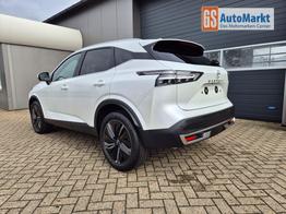 Nissan Qashqai 1.3 DIG-T MHEV 140PS Tekna Voll-Leder Klimaautomatik PanoGlasdach Sitzheizung Lenkradheizung Navi Head-Up Display elektr. Heckklappe ACC PDC v+h 360&deg;Kamera DAB Bluetooth Touchscreen Apple CarPlay Android Auto 19"LM 