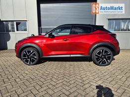 Nissan Juke 1.0 DIG-T 114PS N-Design Automatik Teil-Leder Klimaautomatik Sitzheizung Lenkradheizung PDC v+h R&uuml;ckf.Kamera Navi 19"LM Bluetooth Touchscreen Apple CarPlay Android Auto 