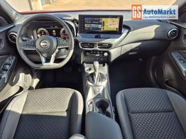 Nissan Juke 1.0 DIG-T 114PS N-Design Automatik Teil-Leder Klimaautomatik Sitzheizung Lenkradheizung PDC v+h R&uuml;ckf.Kamera Navi 19"LM Bluetooth Touchscreen Apple CarPlay Android Auto 