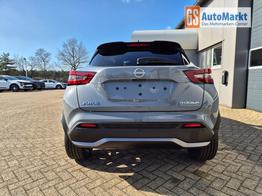 Nissan Juke 1.0 DIG-T 114PS N-Design Automatik Teil-Leder Klimaautomatik Sitzheizung Lenkradheizung PDC v+h R&uuml;ckf.Kamera Navi 19"LM Bluetooth Touchscreen Apple CarPlay Android Auto 