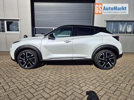Nissan Juke 1.0 DIG-T 114PS N-Design Automatik Teil-Leder Klimaautomatik Sitzheizung Lenkradheizung PDC v+h R&uuml;ckf.Kamera Navi 19"LM Bluetooth Touchscreen Apple CarPlay Android Auto 