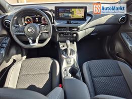 Nissan Juke 1.0 DIG-T 114PS N-Design Automatik Teil-Leder Klimaautomatik Sitzheizung Lenkradheizung PDC v+h R&uuml;ckf.Kamera Navi 19"LM Bluetooth Touchscreen Apple CarPlay Android Auto 