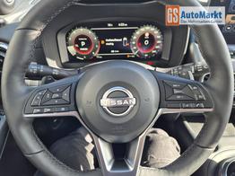 Nissan Juke 1.0 DIG-T 114PS N-Design Automatik Teil-Leder Klimaautomatik Sitzheizung Lenkradheizung PDC v+h R&uuml;ckf.Kamera Navi 19"LM Bluetooth Touchscreen Apple CarPlay Android Auto 