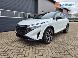 Nissan Qashqai 1.3 DIG-T MHEV 158 PS X-Tronic Tekna Premium Paket 20"LM Teil-Leder PanoGlasdach Klimaautomatik Sitzheizung Lenkradheizung Navi Head-Up Display elektr. Heckklappe ACC PDC v+h 360&deg;Kamera DAB Bluetooth Touchscreen Apple CarPlay Android Auto 