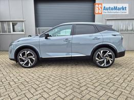 Nissan Qashqai 1.3 DIG-T MHEV 158 PS X-Tronic Tekna Premium Paket 20"LM Teil-Leder PanoGlasdach Klimaautomatik Sitzheizung Lenkradheizung Navi Head-Up Display elektr. Heckklappe ACC PDC v+h 360&deg;Kamera DAB Bluetooth Touchscreen Apple CarPlay Android Auto 