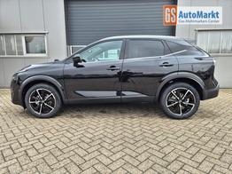 Nissan Qashqai 1.3 DIG-T MHEV 158 PS X-Tronic Tekna Voll-Leder Klimaautomatik PanoGlasdach Sitzheizung Lenkradheizung Navi Head-Up Display elektr. Heckklappe ACC PDC v+h 360&deg;Kamera DAB Bluetooth Touchscreen Apple CarPlay Android Auto 19"LM 