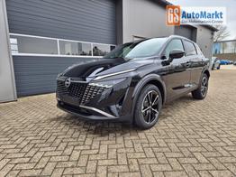 Nissan Qashqai 1.3 DIG-T MHEV 158 PS X-Tronic Tekna Voll-Leder Klimaautomatik PanoGlasdach Sitzheizung Lenkradheizung Navi Head-Up Display elektr. Heckklappe ACC PDC v+h 360&deg;Kamera DAB Bluetooth Touchscreen Apple CarPlay Android Auto 19"LM 
